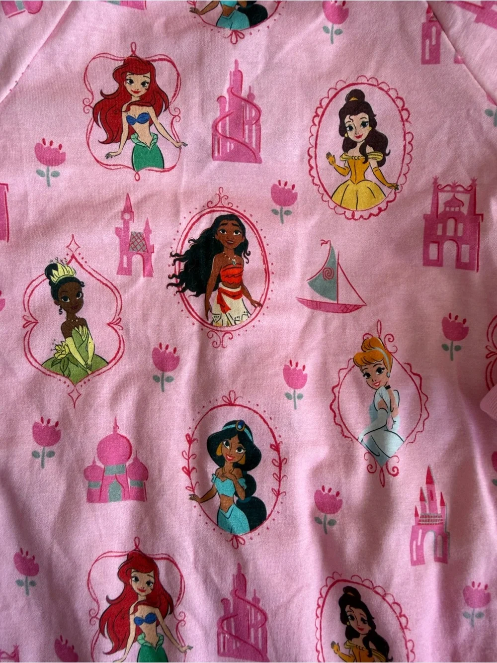 NWOT Magnetic Me Disney princess footies - 6-9M